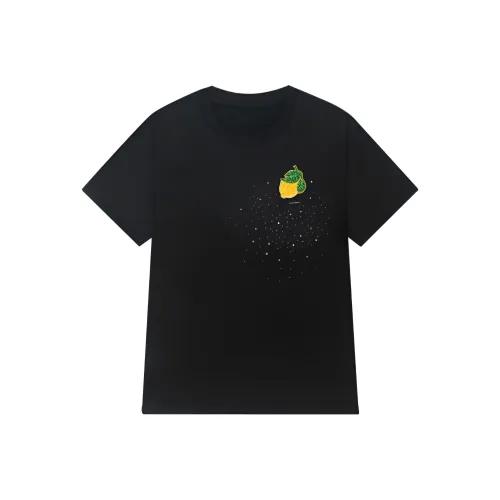 ZHANG SHUAI Черные Женские Футболки