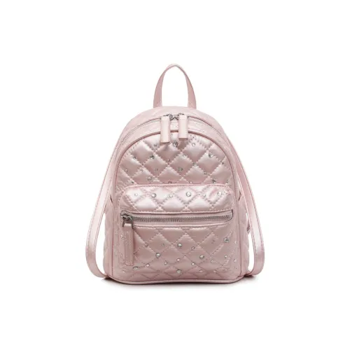 ORANGE BEAN ПУ (полиуретан) Рюкзак Женские Черный серебристый Экрю Розовый