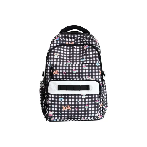 G.DUCKKIDS Нейлон Рюкзак Черный Розовый Светло-фиолетовый Желтый Светло-синий