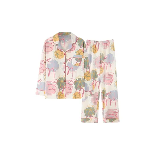 Floating Light Islands Пижамный комплект для женщин