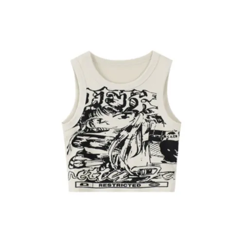 GOYN Лето Сладкий Пряный Верхняя одежда Горячая девушка Без рукавов Укороченный Спортивный Топ Женский