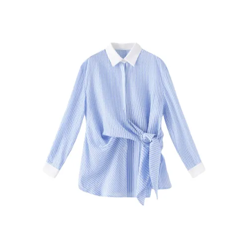 MH Blue Женские Рубашки