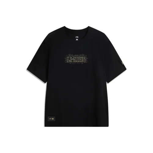 LINING x Forbidden City LIANMINGKUAN Серия китайской культуры Рубашка Мужская Черная