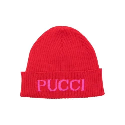 EMILIO PUCCI Шерсть Кашемир Шапки-бини Детский Красный