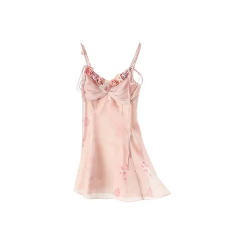 GRAYISMOON Розовые Женские Слиплатья