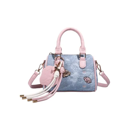 NX DOUGHNUT Denim Bag Standard Women's Pink