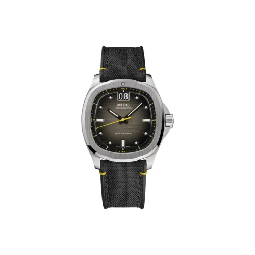 MIDO Автоматические механические часы Movement унисекс Helm швейцарские часы 39,2 мм * 40 мм серые