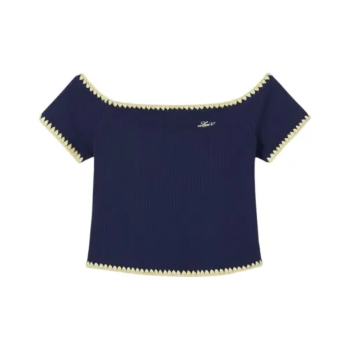 Levis Темно-синие Женские Футболки