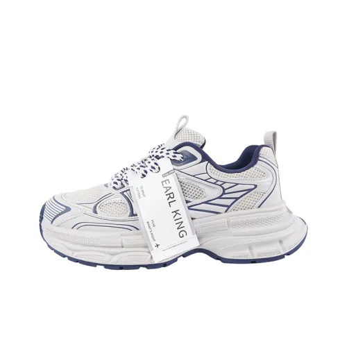 Earl King Устойчивый к истиранию низкий топ с толстой подошвой мужские кроссовки