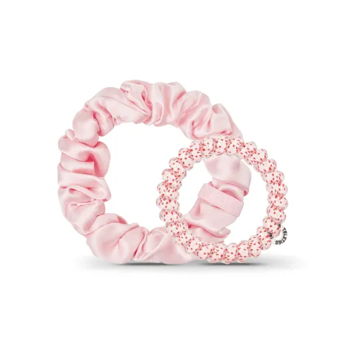 TELETIES Шелковые резинки-спирали для волос женские