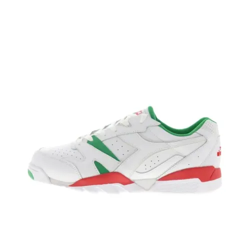 DIADORA Устойчивая к истиранию низкая повседневная обувь унисекс белая