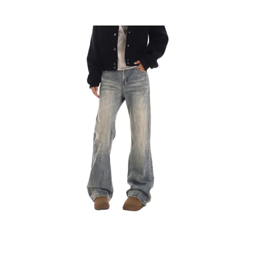 UPWARD LAB Blue Unisex Jeans