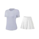 Светло-фиолетовый + Натуральный белый