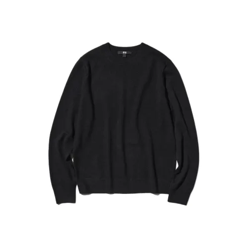 UNIQLO Кашемир Свитер Женский Черный