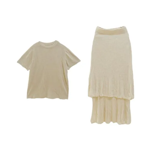 ORANDOR WEAR Льняная ткань Женские Комплекты с юбкой