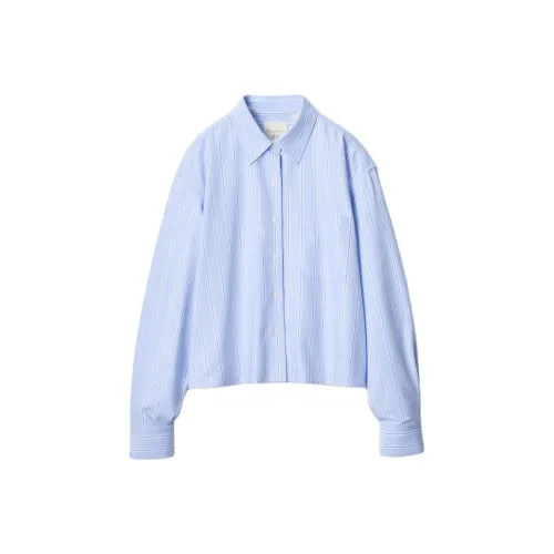 UNIQLO Синие Женские Рубашки