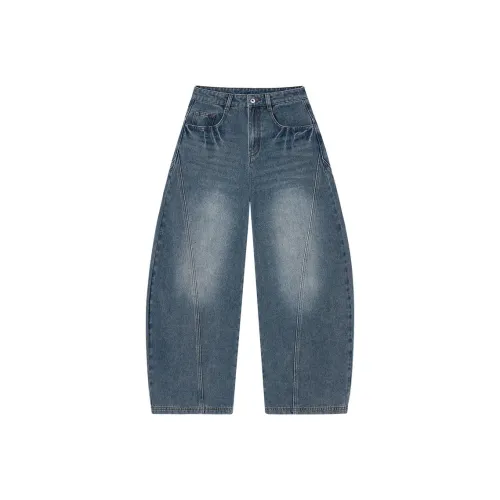 PSO Brand Синие Унисекс Джинсы