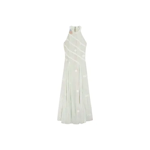 SONDR Светло-зеленые Женские Платья без рукавов