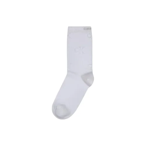 Calvin Klein 1 шт Белые Женские Носки MID до икры