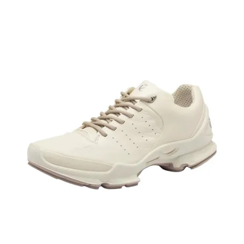 Ecco Biom C Low Топ Толстая подошва Кроссовки Женские Ледяной Белый 800463
