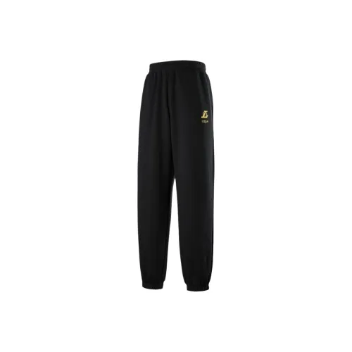 NBA Черные Унисекс Вязаные Тренировочные Брюки