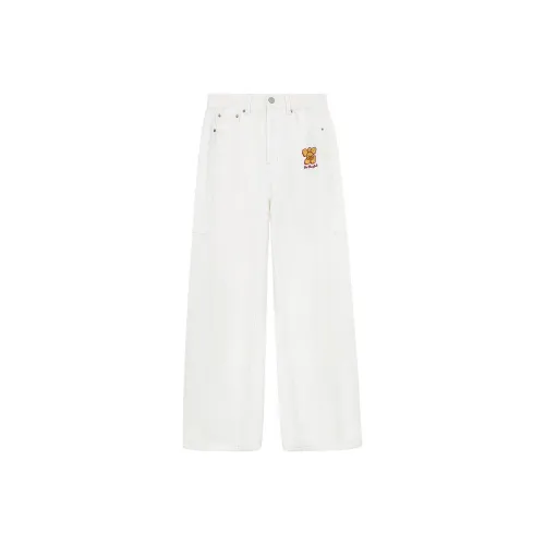 B.Duck Белые Женские Джинсы