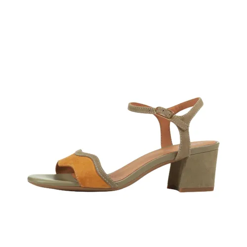 GEOX New Eraklia One Ремешок Сандалии Женские Зеленые Коричневые