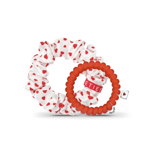 TELETIES Шелковые резинки-спирали для волос женские