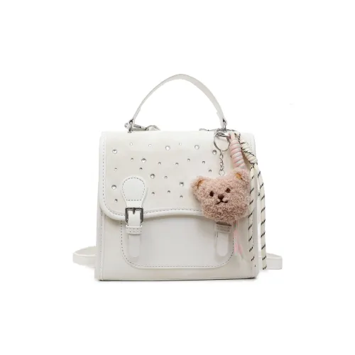 YIN.SIMON ПУ (полиуретан) Рюкзак Стандартный Женский Экрю Серебристый Черный Желтый Розовый