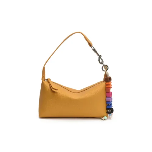 Yi Brigade ПУ (полиуретан) Сумка через плечо Женская Черная Желтая Бежевая Светло-зеленая