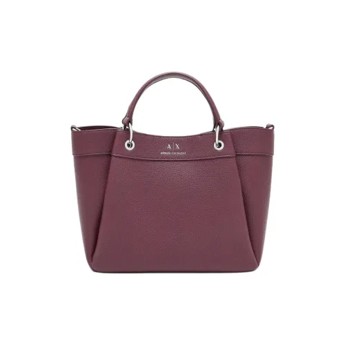 ARMANI EXCHANGEAE Полиуретан Тоут Сумка Сумка для покупок Сумка среднего размера Женская Сливовый