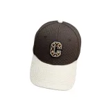 Кофейно-белый козырек