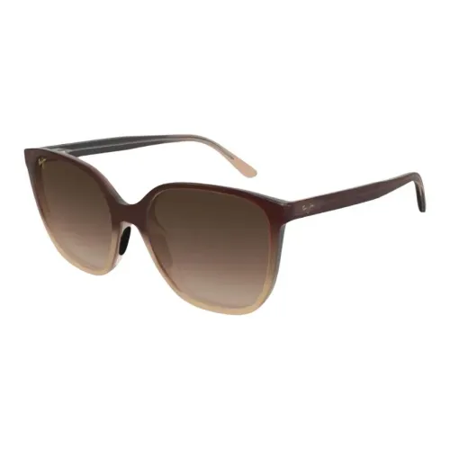 Maui Jim Ацетат Бабочка Солнцезащитные очки Женские Умбра