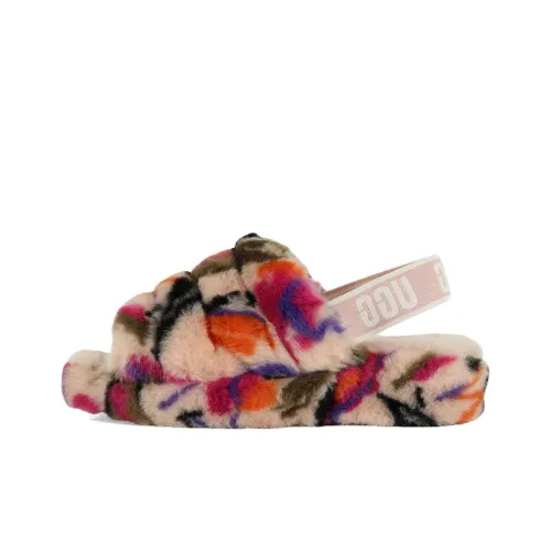 UGG FLUFF YEAH One Ремешок Сандалии Женские Многоцветные