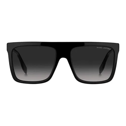 MARC JACOBS Ацетат Квадратные Солнцезащитные Очки Мужские Черные