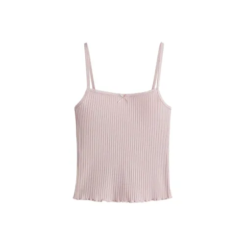 H&M Светло-серый Розовый Женские Топы