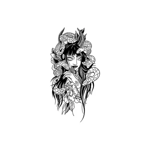 QINGYING Временные татуировки Унисекс