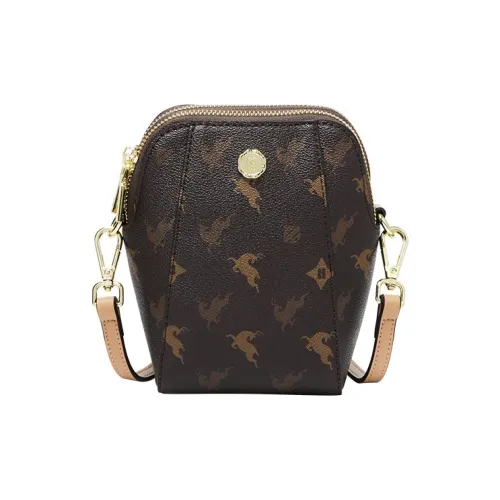 OUBOTE PVC Сумка через плечо Женская Кофейного цвета