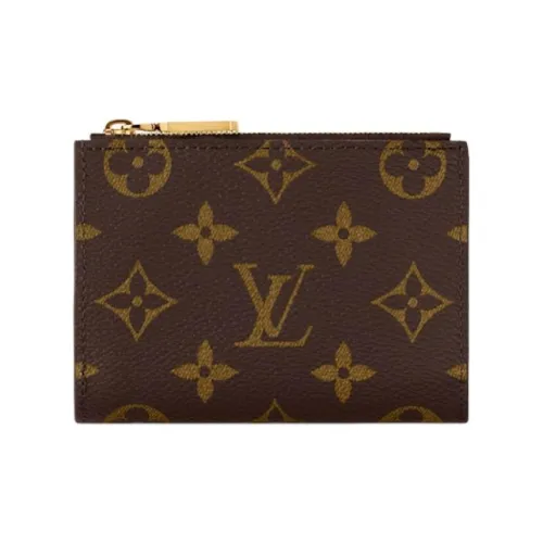 LOUIS VUITTON LISA Холст Кошелек Стандартный Унисекс Пыльно-фиолетовый