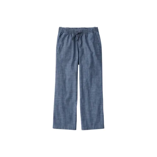 L.L.Bean Темно-циановые Женские Повседневные Брюки