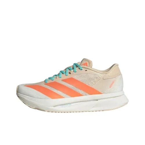 Adidas Adizero SL2 Устойчивый к истиранию Отводящий влагу Низкий Топ Повседневные Беговые кроссовки Женские Оранжевые