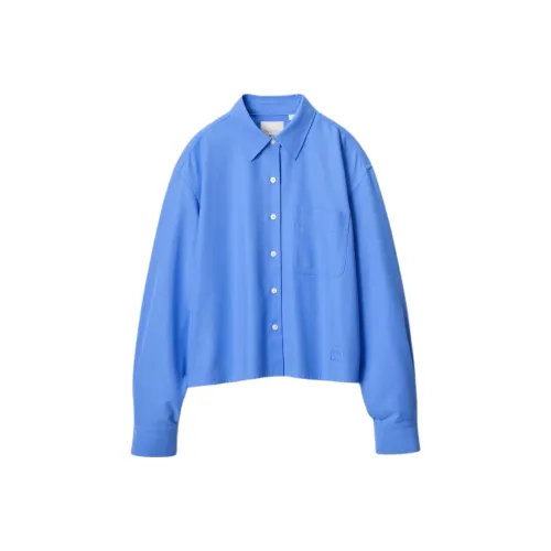 UNIQLO Синие Женские Рубашки