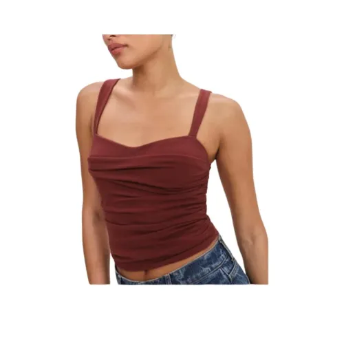 REFORMATION Trish KNIT Топ Топ на бретелях Женские