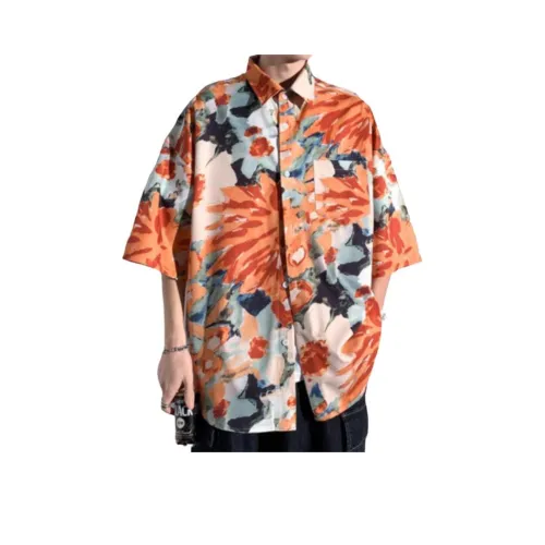 YOUSEKOO Красный Унисекс Рубашки