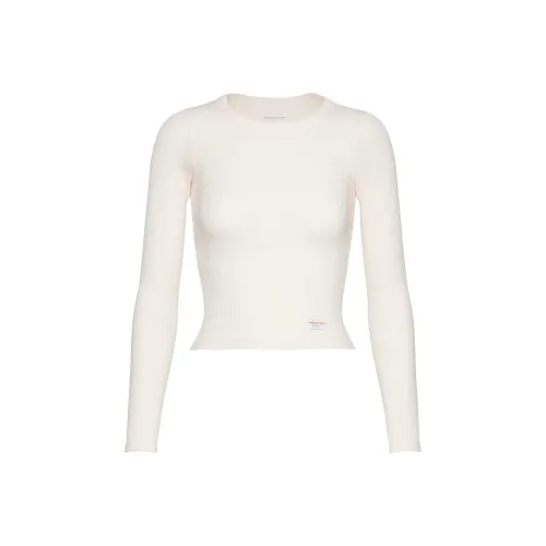 Alexander Wang Светло-розовые Женские Т-рубашки