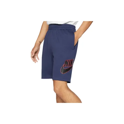 nike Повседневные шорты Мужские Темно-синие