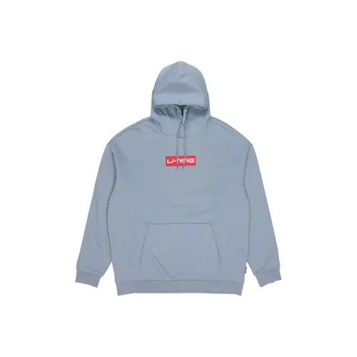 LINING Sports Fashion Collection Толстовка Унисекс Кремниевый Каменный Синий