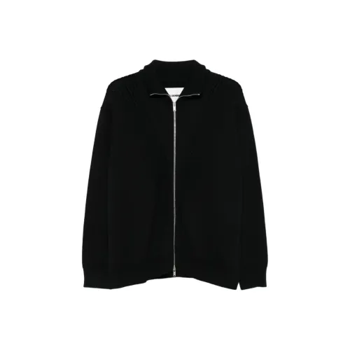 JIL SANDER Черный Мужской Трикотаж