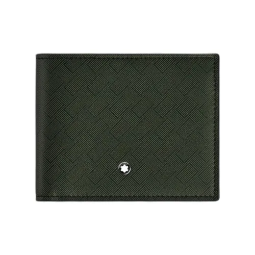 MONTBLANC Stylish 3,0 Коровья кожа Кошелек Мужской Хаки зеленый