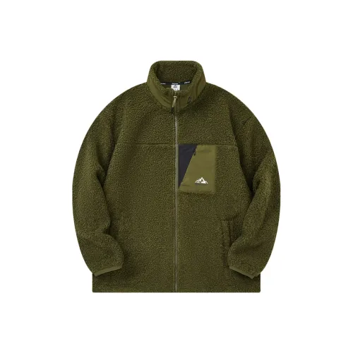 PEAK Бархат Feel Куртка Унисекс Армейский зеленый